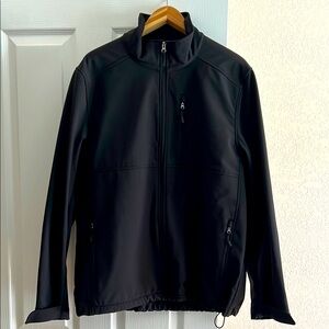 Like NEW - Outdoor Life Black Windbreaker Jacket